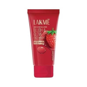 LAKMÉ Blush & Glow Exfoliating Face Wash With Vitamin C Serum, Hydrating 100Gm - Picture 1 of 7