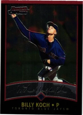 2001 Bowman Chrome Billy Koch #89 - Toronto Blue Jays - Image 1 of 2