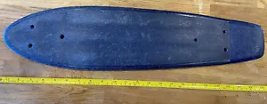 Vintage Polyprop Skateboard Deck blau 1970er - Bild 1 von 9