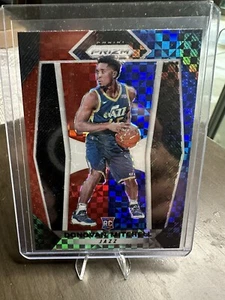 2017-18 Panini Prizm Prizms rot weiß und blau #117 Donovan Mitchell RC Rookie - Bild 1 von 2