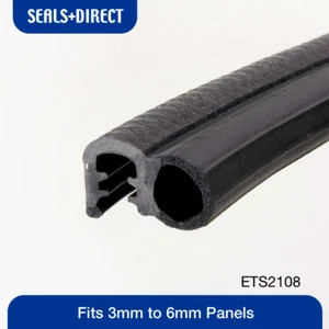 Clip porta auto furgone caravan barca bordo bordo bordo ETS2108 - Adatto a pannelli da 3 mm a 6 mm - Foto 1 di 2