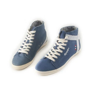 NAPAPIJRI GR 38 SNEAKERS DAMEN CANVAS TEXTIL SCHUHE BLAU - Bild 1 von 7