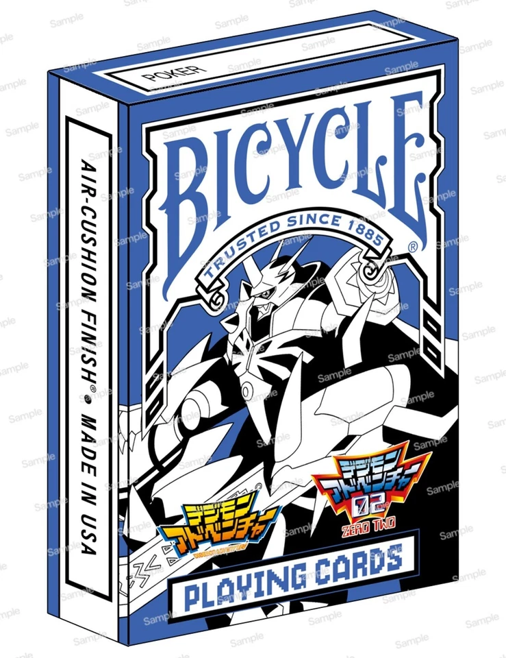 Bicycle Digimon Adventure 02 Playing Cards | Anime Trump Card Sealed Pack Japan - Image 1 of 3