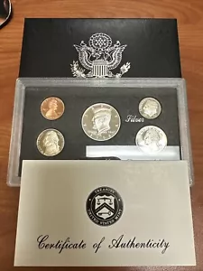 1998 United States Mint Silver Proof Set w/Original Box & COA - Picture 1 of 7