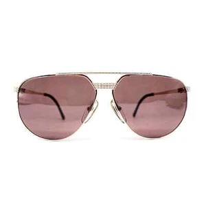Christian Dior 2752 gold plated aviator sunglasses NOS 90s - Picture 1 of 5