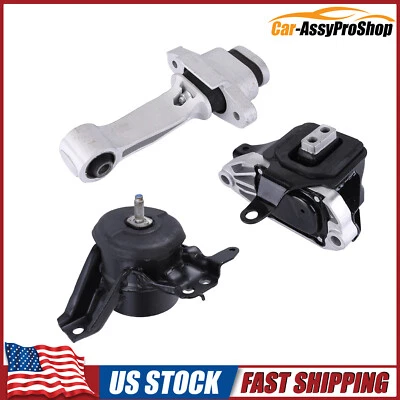 3PCS Engine Motor & Auto Trans Mount For Hyundai Sonata 15-17 2.4L 71099 61001 Foto 1 de 4