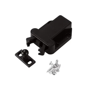 1x Push to Open Cabinet Latch Plastic Touch Catch Automatic Pop Up Doors Drawer - Image 1 of 4