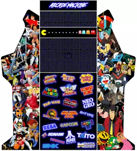 Grafica Cabinato Arcade Pandora Box Vinile Adesivi Universale Mame Mix - Afbeelding 1 van 1