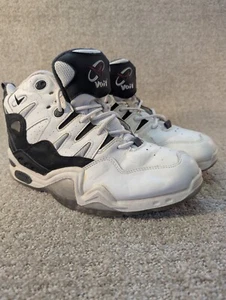Voit Basketball Sneakers Mens Size 9 Vintage 2790101 Madison Black White Shoes - Picture 1 of 18