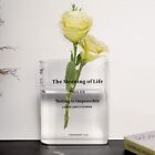 Aesthetic Book Vase Home Decor Book Shaped Flower Vase Flowers Decorative