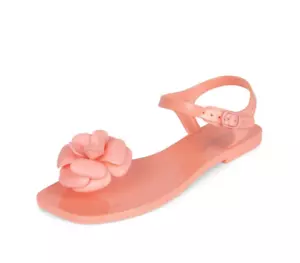 Jeffrey Campbell Women's Sandals FLEURISSE Jelly Sandals- size- 7 Pink NWB - Picture 1 of 3