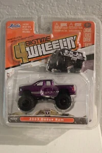 Jada 2013 WAVE 7 #039 Bigtime 4 Wheelin' 2003 DODGE RAM PURPLE NEW IN PACKAGE - Picture 1 of 11