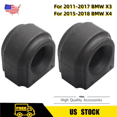 Juego de 2 bujes estabilizadores delanteros para BMW X3 X4 2011-2018 31356788710 Foto 1 de 4
