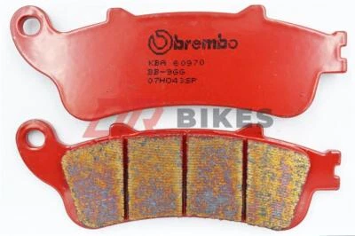 Honda VTX1800 C 2-8 2002 - 2008 Brembo Pastiglie Freno Posteriore Sinterizzate Foto 1 de 4