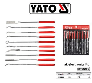 Yato Professional Diamant Präzisionsnadelfeile Metall Set 10-teilig Schmuck Werkzeuge2 - Bild 1 von 3