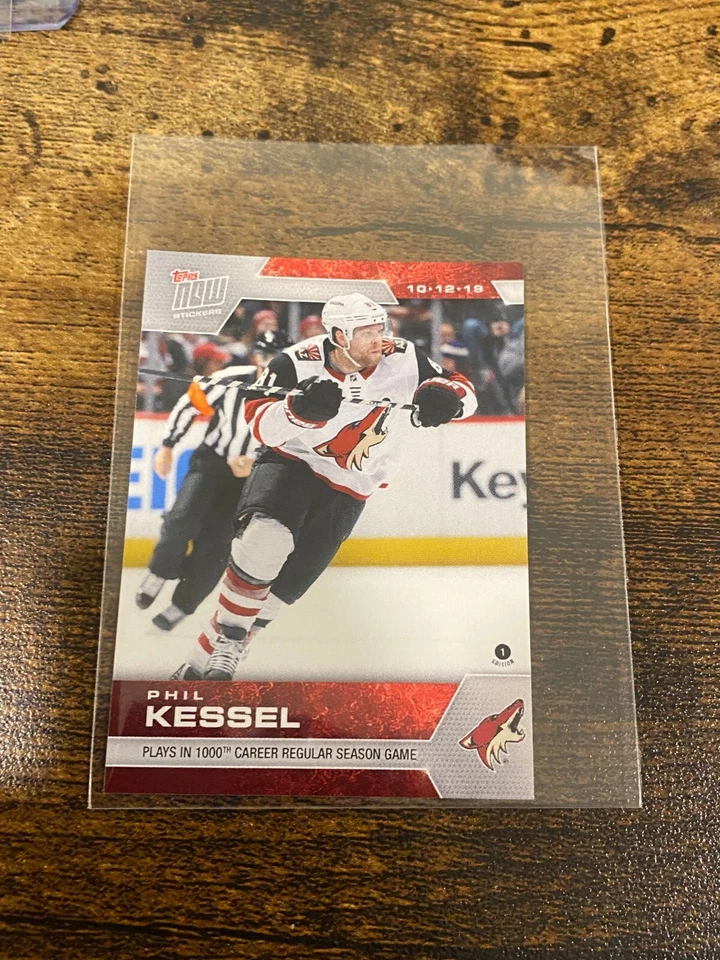 2019-20 Topps Now NHL Sticker #14 Phil Kessel Phoenix Coyotes - Image 1 of 1