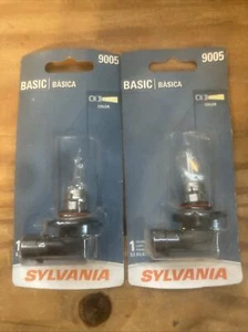 SYLVANIA 9005 BASIC Headlight Bulb 2 Unused Light Bulbs - Bild 1 von 4