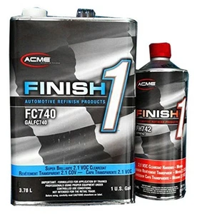 Finish 1 Clear Coat FC740 with Activator 1 Gallon Kit - Picture 1 of 4