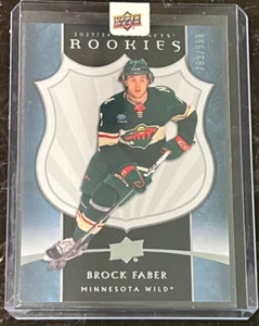Brock Faber Retro Rookie Redemption /999 2023-24 artefatti RC #14 - Foto 1 di 2