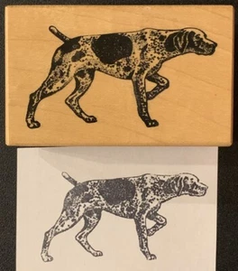 PSX F-849 Dog Breed German Shorthair Pointer Rubber Stamp - Picture 1 of 3
