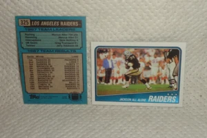 BO JACKSON--1988 TOPPS--#325 ROOKIE CARDS--2 CARDS--MINT/NEAR MINT - Picture 1 of 1