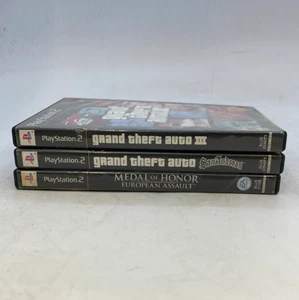 Lot of 3 PlayStation 2 Games (2001-2005) - Sony PlayStation 2 Games - Picture 1 of 9