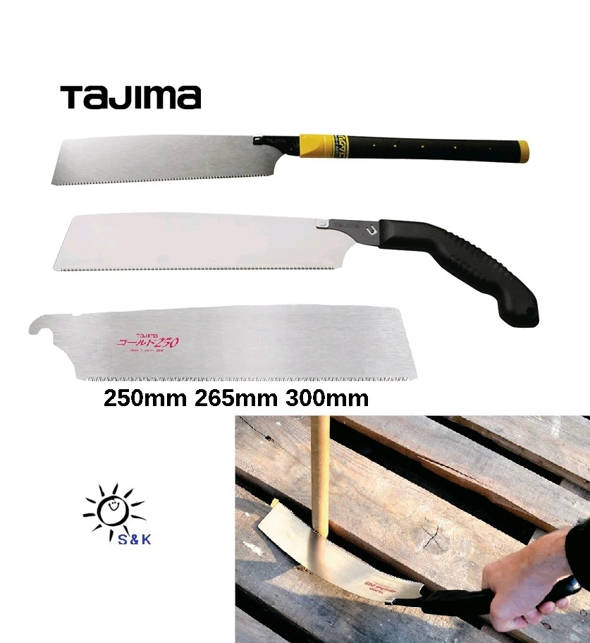 TAJIMA Japansäge / Feinzugsäge 440mm , 600mm - Ersatzblatt in 250 265 + 300 mm - Bild 1 von 1