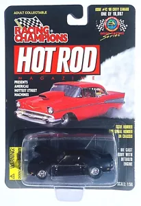 RACING CHAMPIONS '68 CHEVY CAMARO SCALA 1:56 HOT ROD NUMERO RIVISTA #42 - Foto 1 di 1