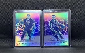 ✨ SET 2 RECON VECTOR LUKA DONCIC STEPH CURRY HOLO SILVER REFRACTOR 2023 - Bild 1 von 2