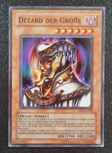 Yugioh DEZARD DER GROßE , db2-de220 super rare deutsch Excellent ! - Bild 1 von 2