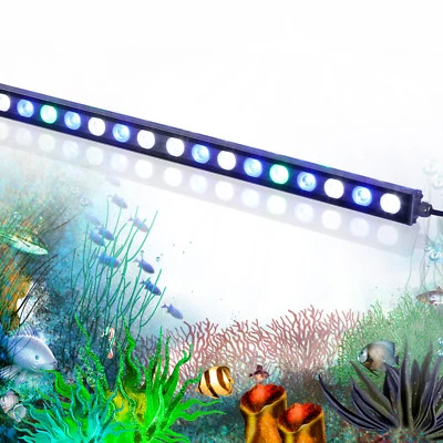 45inch led aquarium light strip bar white&blue spectrum fish Marine Reef Coral - Image 1 of 4