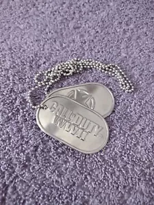 Call of Duty WWII Dog Tags - CultureFly Collector's Box - NEW! - Picture 1 of 4