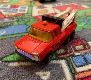 Matchbox Superking K-6/11 GMC Pick-up Truck red & black - Picture 1 of 6