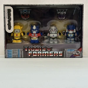 FP Little People Collector Transformers Optimus, Bumblebee, Megatron, Soundwave - Picture 1 of 6