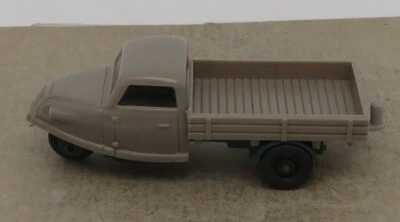 B Micro WIKING Ho 1/87 Goli Triciclo + Aggancio Grigio Pietra #330 No. Box - Immagine 1 di 4