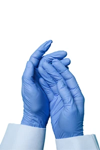 Fisherbrand Nitril Indigo Einweghandschuhe PPE Katze III, MEDIUM (10 x 200) - Bild 1 von 2