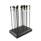 Model Painting Alligator Clip Sticks 20Pcs With Stand Base 1Pcs For Airbrush