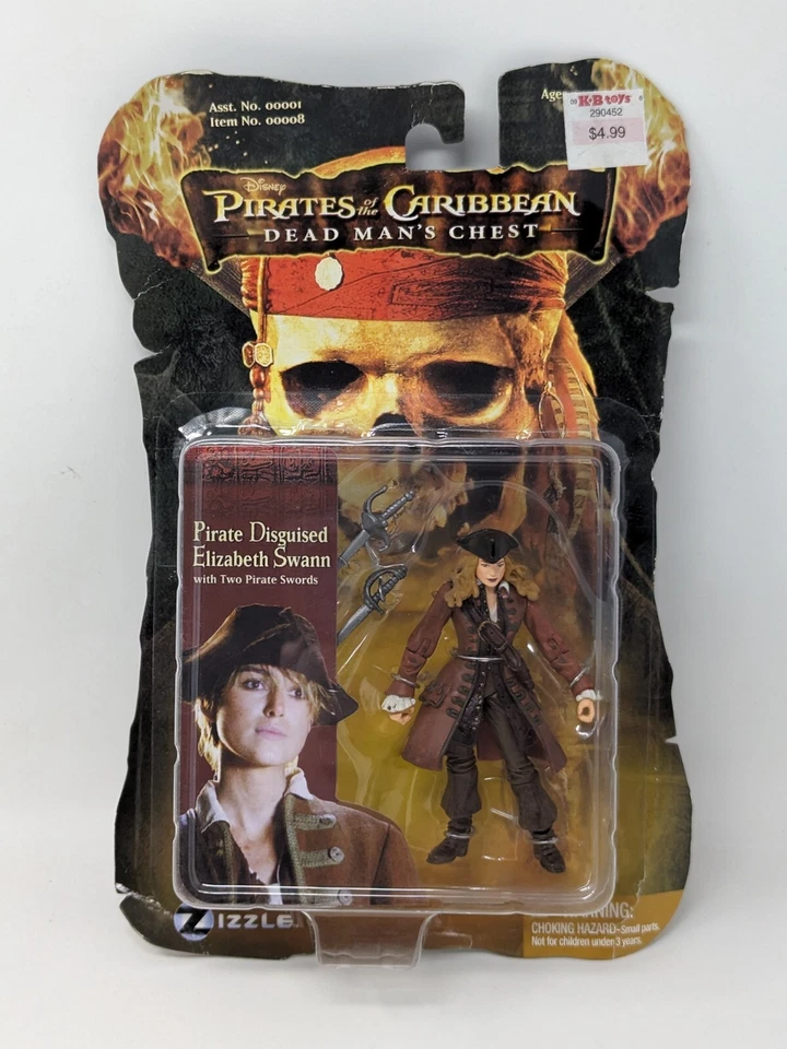Pirates of the Caribbean Dead Man's Chest Pirate Elizabeth Swan Figure, 2006 - Image 1 of 4