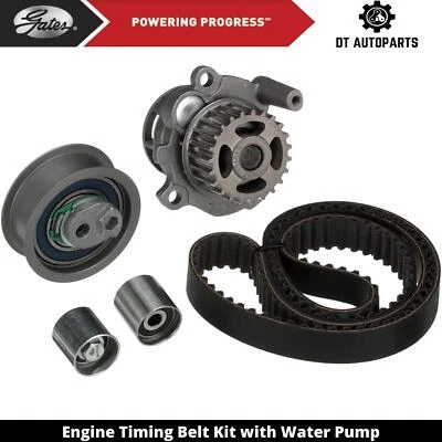 Kit de correa de distribución del motor Volkswagen Jetta 2006-2008 con puertas de bomba de agua 2007 Foto 1 de 3