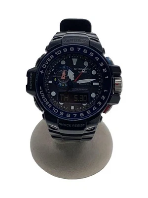 CASIO Watch Digital Analog White Black GWN 1000B 1BDR - image 1 of 4