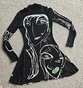 Womens Desiqual Long Sleeve Dress In Beautiful Condition. Size M. - Picture 1 of 7