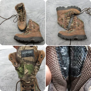 Bota Wolverine GoreTex Hombres 8 M Camuflada 600g Impermeable Puntera Dura Aislada Trabajo Caza - Imagen 1 de 23