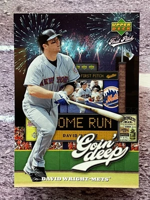 Upper Deck First Pitch Goin' Deep 2006 David Wright #GD-13 Foto 1 de 2