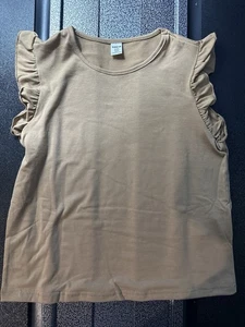 Camicia blusa bambina 12 giovani SHEIN colore kaki casual - Foto 1 di 4