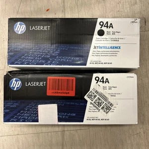 HP 94A Czarny oryginalny toner LaserJet, ~ 1200 stron, CF294A- 2 sztuki - Zdjęcie 1 z 5