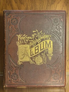 1. Auflage Portrait & Biographisches Album, Grafschaft Isabella, Mi (gebunden, 1884) - Bild 1 von 20