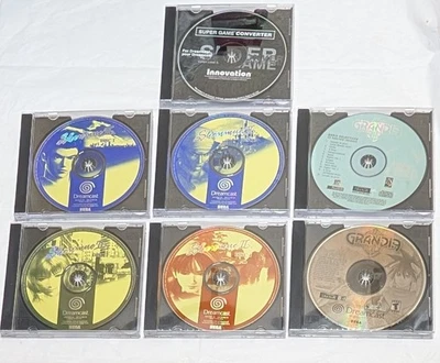 Solo discos convertidores de superjuego Sega Dreamcast, Shenmue II PAL Grandia II Foto 1 de 4