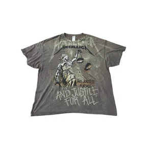 Vintage Metallica and justice for all grey T-shirt size 2XL- 2014 - Picture 1 of 4