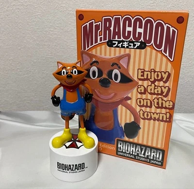 Figura USJ BIOHAZARD Resident Evil Mr.Raccoon con caja 4,72" 12 cm rara JAPÓN 2023 Foto 1 de 4