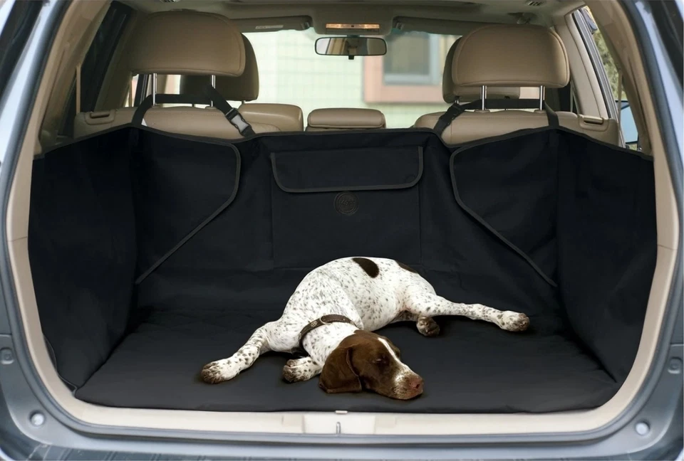 K&H Pet Products Quilted Cargo Cover Liner Gray SUV Universal Fit Dog Cat - Image 1 of 4